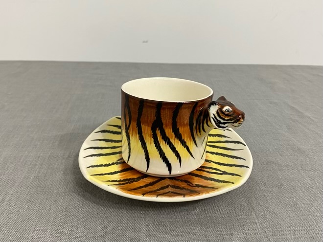 タイガーカップ＆ソーサー | ポリゴン polygon | 撮影 展示会 小道具